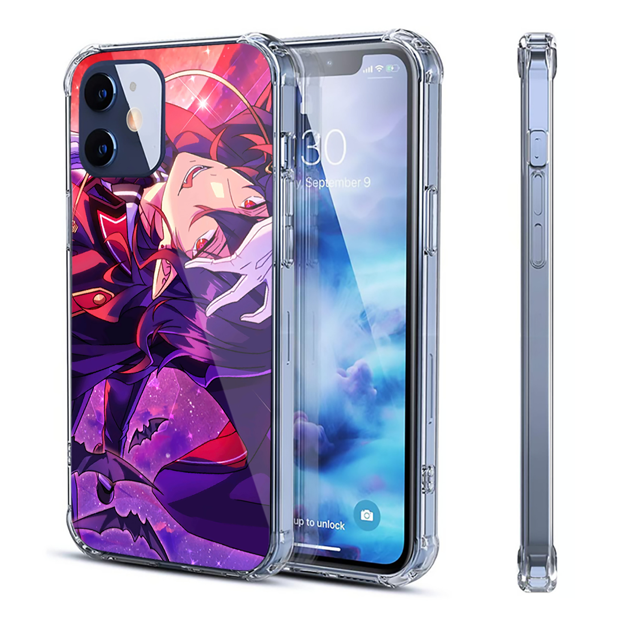 （画像用） あんさんぶるスターズ! Ensemble Stars 【iPhone 12シリーズ対応】透明スマホケース（クリアソフトケース）